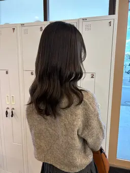 透明感カラー➕髪質改善トリートメント