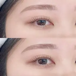 リピーター様限定!パリorパーマ【上下】＆アイブロウワックス＋カラー🧸コーティング込