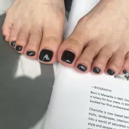 《12月限定⭐︎10%OFF》【フット】ワンカラーorラメグラデーション