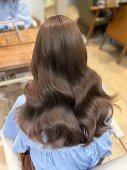 🎀限定価格🎀似合わせカット+艶カラー+2stepトリートメント