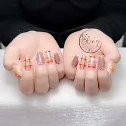 【自爪】アートやり放題・パーツつけ放題　¥9980→¥9280