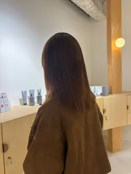 縮毛矯正+Aujuaトリートメント