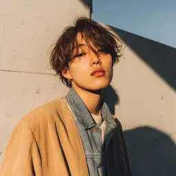 メンズカット＋特殊パーマ（波巻き、ツイストスパイラル、シャドー等）