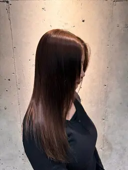 🎀期間限定🎀【弱酸性縮毛矯正】➕【カット】➕【髪質改善トリートメント】