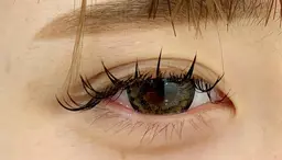 ミニモ限定価格　フラットラッシュ 120本🤍 長さ、カール、太さはお選びいただけます🙆‍♀️  オフ無し