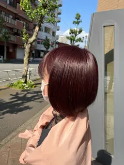 白髪染めor白髪を馴染ますお洒落カラー🌻🌸💐