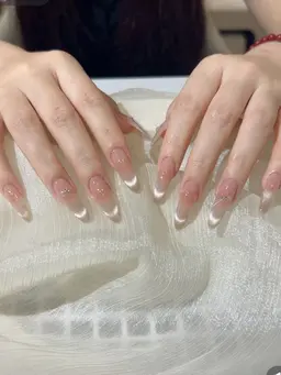 🌸オフなし🌸マグネットフレンチ（自爪オフあり➕500円）