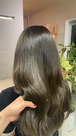 透明感カラー＋クイックトリートメント🫧(超音波アイロンケアプロ付き)