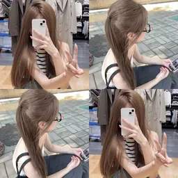 🤎オールシーズン大人気‼️【ベージュ/ブラウン系 透明感Wカラー】🤎+システムトリートメント✨