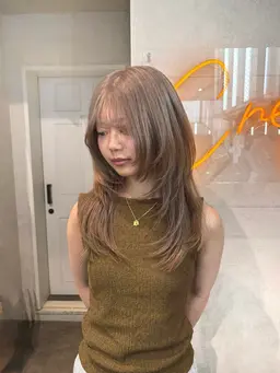 レイヤーカット+カラー‪·͜· ❤︎‬《ダブルカラーに変更可能》