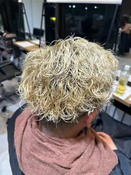 🌀カット+ツイストスパイラルパーマ🌀