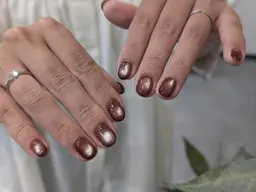 2/18限定✨ 【マグネットネイル】予約リクエストからご連絡ください✨オフ有・オフ無の有無のご連絡お願いいたします🙏