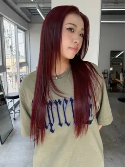 【当日予約可◎ミニモ限定価格】🖤ダブルカラー＋トリートメント🖤