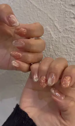 オフなし💅　長さだし10本　マグネットandフラッシュ✨