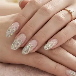 深夜の駆け込み歓迎！Gel-X ラメグラデーション(自他店オフ無料)