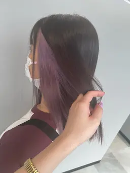 インナーカラー今だけケアブリーチ無料！！¥18700→¥16060