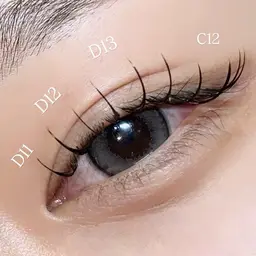 ♡フラットラッシュ140本♡束感コーティング付き！（+1000円でLEDに変更可能）