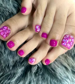 〈フット〉オフ無料☆彡ミラーネイル¥4000🛀フットバス付き🧼