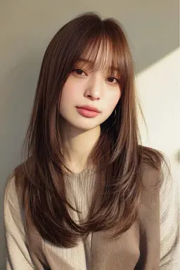 【🍀学割U24🍀】カット➕透明感カラー➕潤いトリートメント🫧ロング料金なし🫧