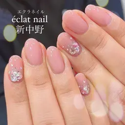 マオネイルコース(マオジェルワンカラー＋ストーンアート2本〜)オフ•ケア込み