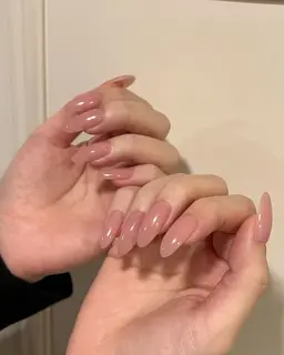 [自爪] 💗ワンカラー・ラメ