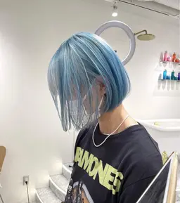 ブリーチ＋カラー