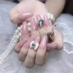 🍂秋限定✨【初回オフ無料★ケア込】スカルプ長さだし🧸 ワンカラー+2本デザイン(パーツやり放題)