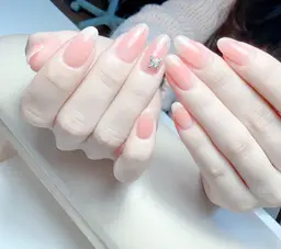 SNS大人気🔥ワンホンネイル⇒チークネイル120分¥6500⇒¥5900