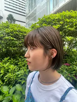 【ブリーチなし】赤み抹消‼️ 外国人風透明感color〰️🍃🫧