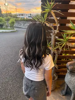 カラー＋シールエクステ