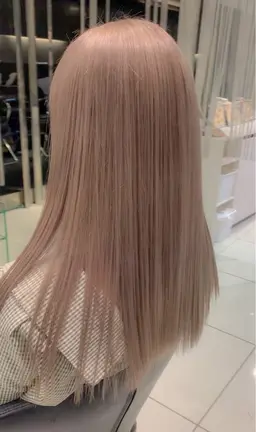 2ブリーチ＋艶カラー＋毛髪修復トリートメント