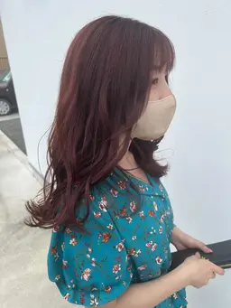 艶髪カラー