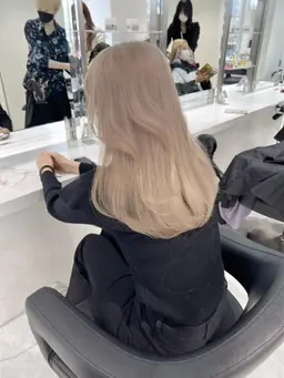 【🪞1日3名様限定🪞】🫧カット＋ケアブリーチ+カラー+オリジナルトリートメント【例ベージュ】🪞