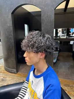 【メンズ限定メニュー】メンズカット+デザインパーマ