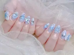 💕💕 持ち込みデザインやり放題💕パーツつけ放題💕デザイン10本5500【ジェルオフ無料ケア込み】