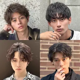 卒業式メンズヘアセット