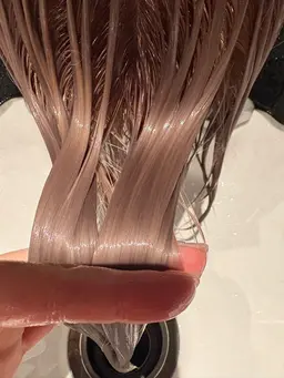 カラー🫧＋最上級髪質改善トリートメント🌿