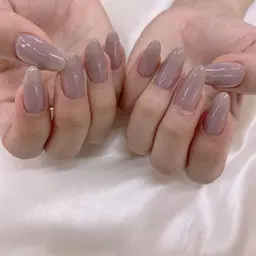 ★オフなし★亀裂1~2本or長さだし1本★つやつやワンカラー/ラメグラ 再来の方プラス¥1000