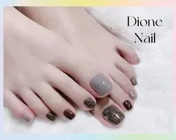 ★FOOT ワンカラー or ラメグラデーション【2色無料】