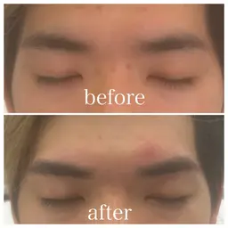 【メンズ限定】眉毛wax脱毛スタイリング