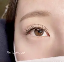 まつエクフラットマット🤎80本(コーティング付き)
