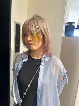 デザインカラー🎨/インナーカラー/イヤリングカラー/裾カラー/アンブレラカラー/ルーツカラー🩷