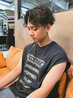 ⚡️メンズ⚡️波巻き　ツイストパーマ