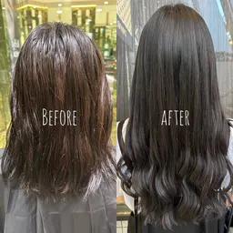 地域最安値❤️🧡💛最高級シールエクステ60枚＋艶カラー(全体)＋修復トリートメント＋カット無料✂️