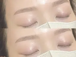 🌙ふんわり垢抜け眉毛コース🌙眉脱色+アイブロウスタイリング（wax+間引き込み+メイク仕上げ）