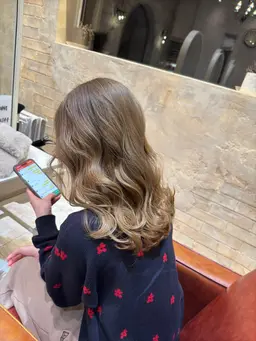 ブリーチオンカラー✨