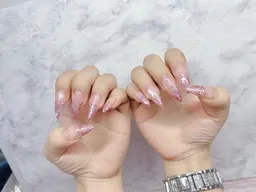 春🌷🌸ラメグラデーション※パーツ別(オフ込み、デコネイルオフは➕1000円)