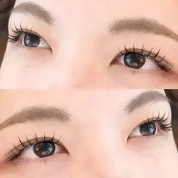 🌷フラットラッシュ80本🌷　アイシャンプー&仕上げコーティング付き