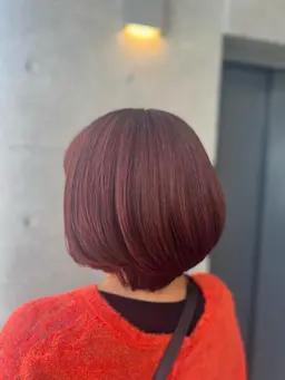 ヘアカラー👼🏻🌈🩵ブリーチ無し高発色お任せください♪オージュアトリートメント付き☑️