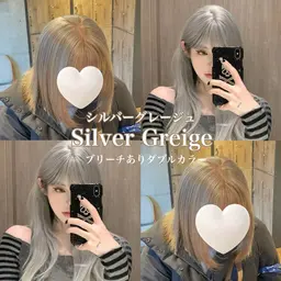 【U24ミニモ学割🎀】トリプルカラー〔ブリーチ2回➕ワンカラー〕＋2step treatment （土日祝＋¥1100